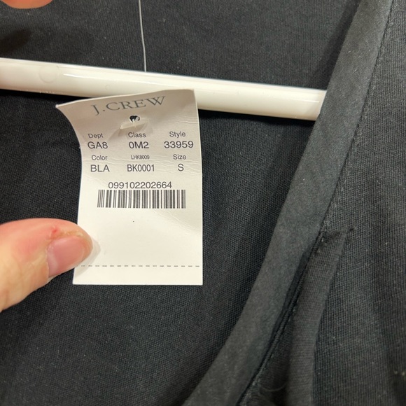 J.Crew NWT Dark Navy Ruffle Front Tank Top Women’s Size Small - Picture 2 of 5